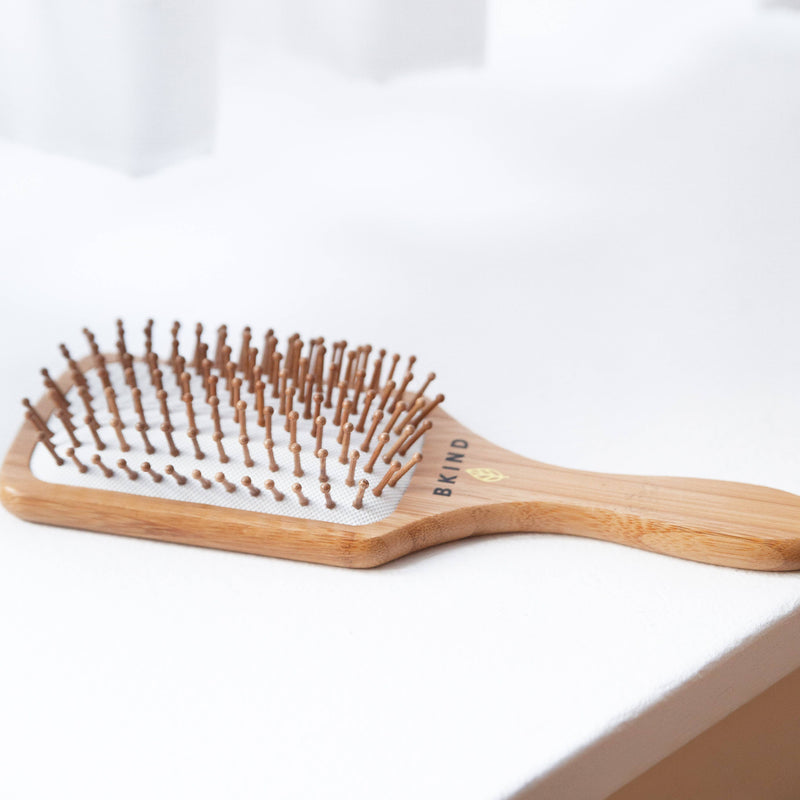 Bamboo Hairbrush - Home & Well 