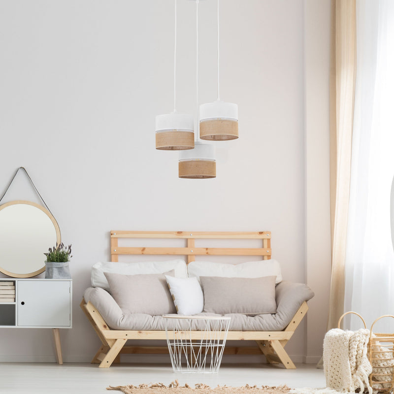 LINOBIANCO Natural Pendant  Light 3