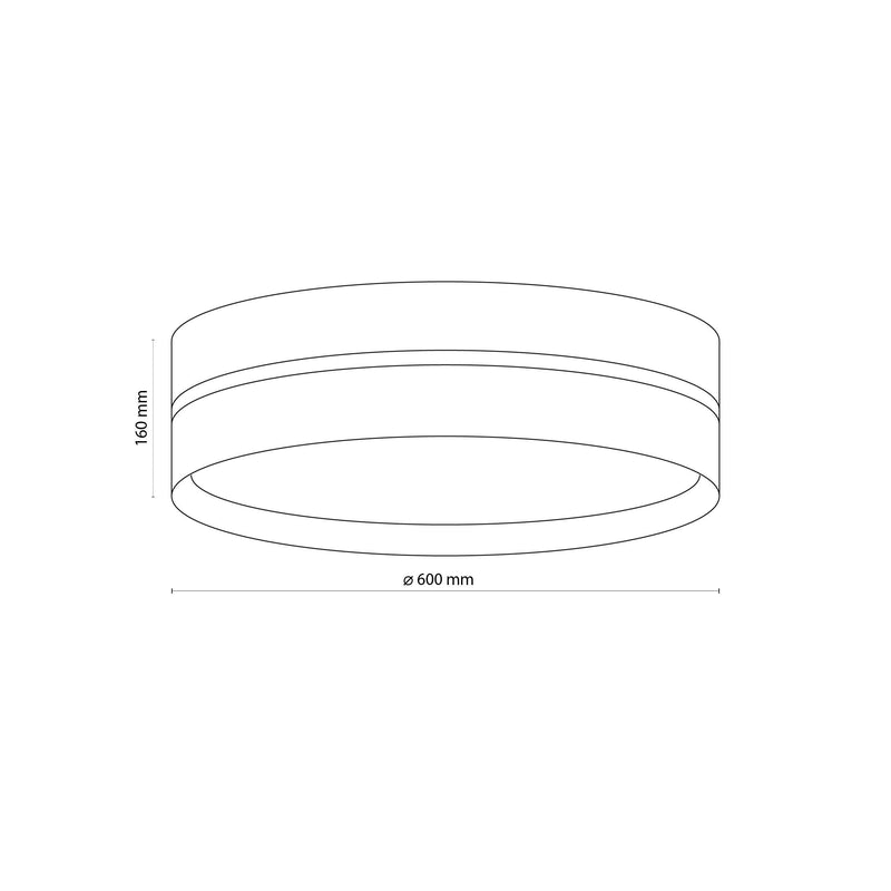 LINOBIANCO Natural Flush Mount  Light