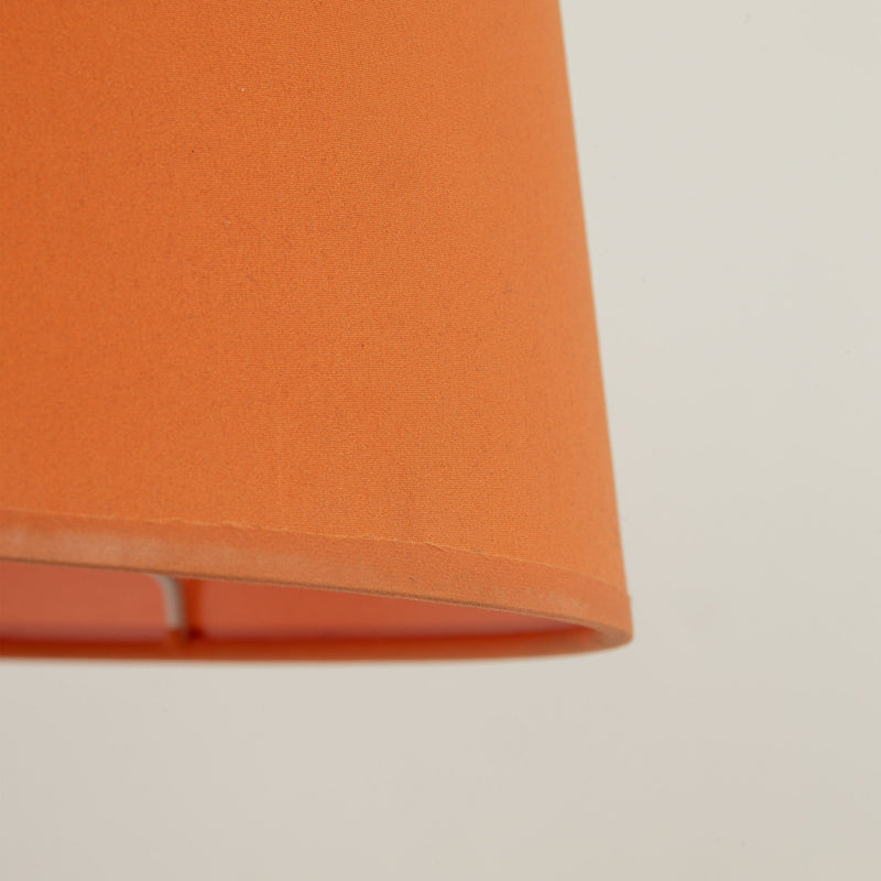 NICOLA Orange Mid-Century Modern Floor Lamp