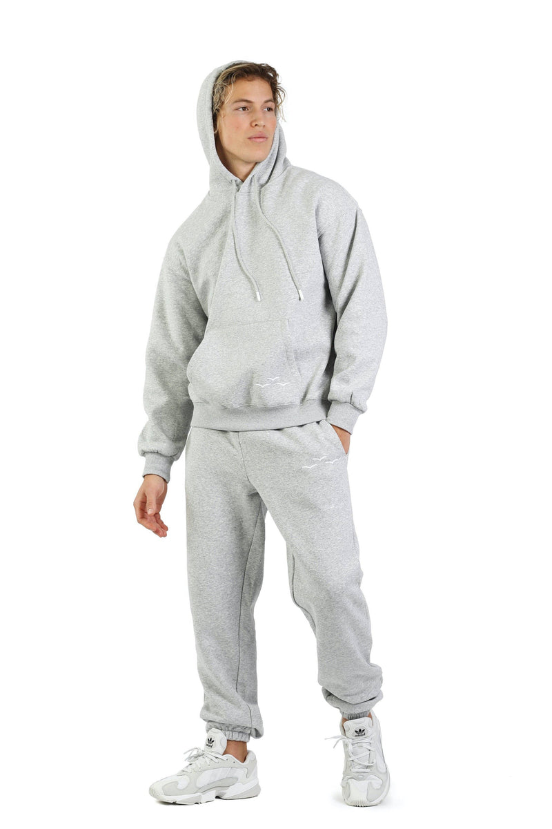 Lazypants - Men's sweatsuit set in Classic Grey - Home & Well 