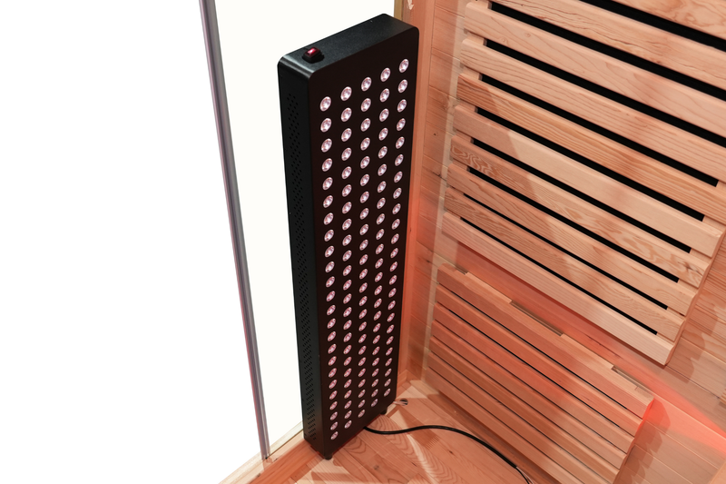 Blisspod I Venetian RED I All-In-One - Full Spectrum + Red Light Therapy I Indoor Premium Sauna I 3 Person