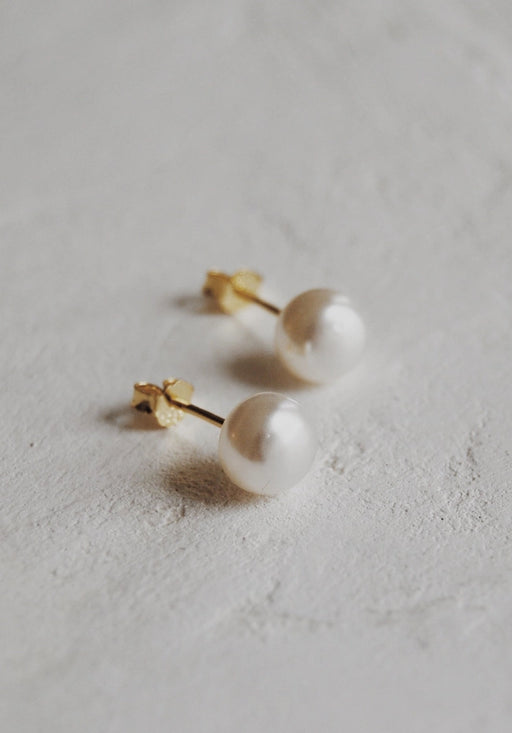Pearl Stud Earrings - Olive Branch Jewelry & Co. - Home & Well 