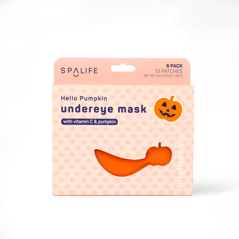 My Spa Life - Hello Pumpkin Brightening Undereye Masks - 6 Pairs