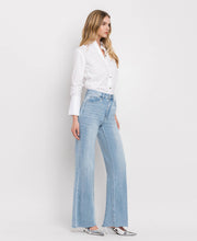 VERVET by FLYING MONKEY Super High Rise Wide Leg Jeans WORK SONG - Home & Well