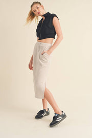 Essential Midi Skirt - Home & Well 