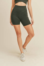 KIMBERLY C - Black Power Sculpt Eco Biker Short - Home & Well 