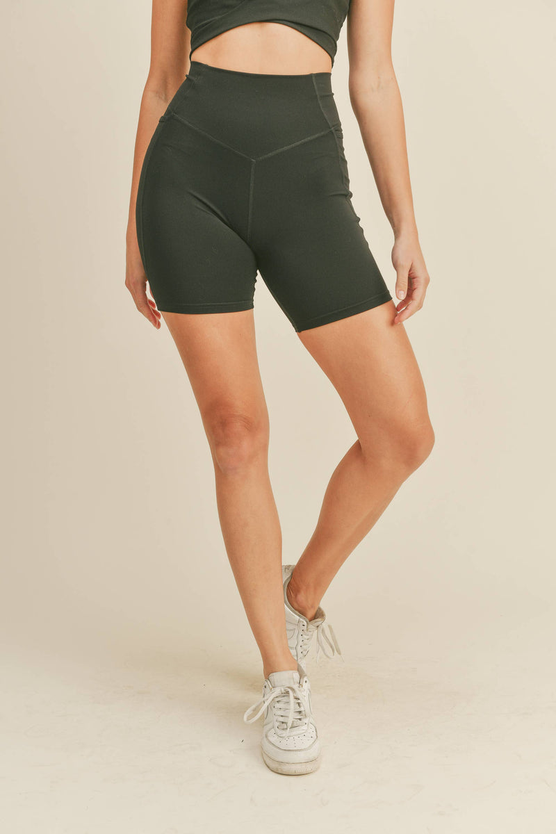 KIMBERLY C - Black Power Sculpt Eco Biker Short - Home & Well 