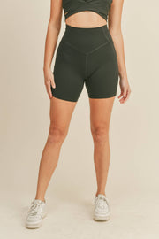 KIMBERLY C - Black Power Sculpt Eco Biker Short - Home & Well 
