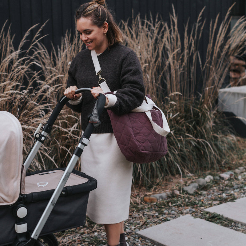 Dans le Sac - Adjustable quilted diaper bag