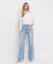 VERVET by FLYING MONKEY Super High Rise Wide Leg Jeans WORK SONG - Home & Well