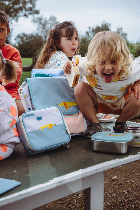 the cotton cloud - STAINLESS STEEL LUNCHBOX with compartments for KIDS