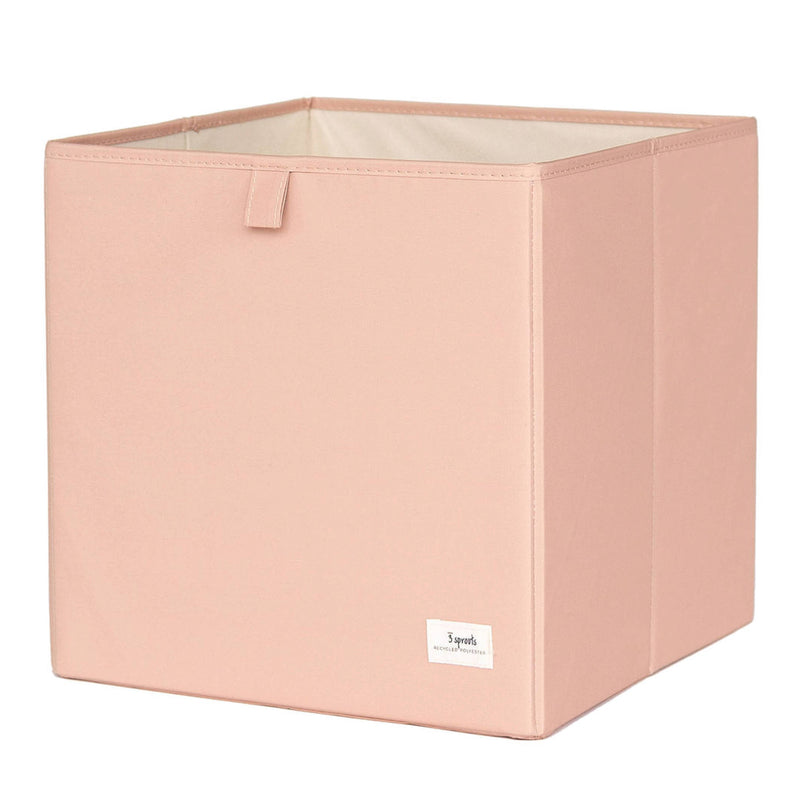 3 Sprouts - Recycled Fabric Storage Cube - Solid Colours - Home & Well 