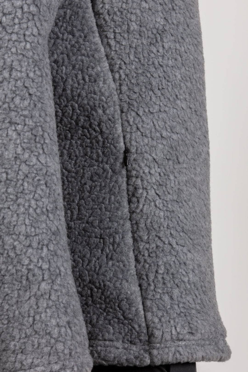 Wolfe Co. Apparel and Goods® - Grey Kitimat Men's Half Zip - Home & Well 