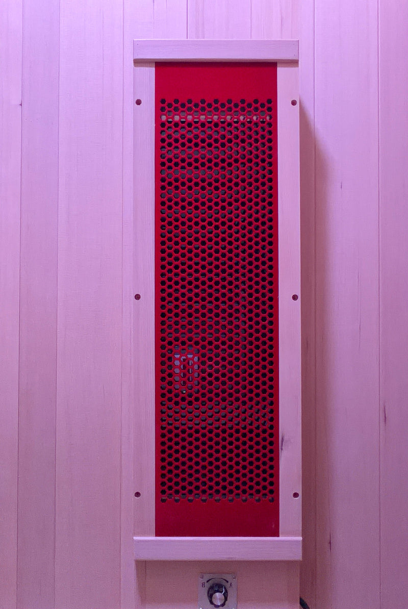 Blisspod | Milano | Full Spectrum Sauna | Canadian Hemlock Wood | Ultra Low EMF | 5 Far Infrared & 1 Red Glass Heater | Chromotherapy | Upto 2 Person