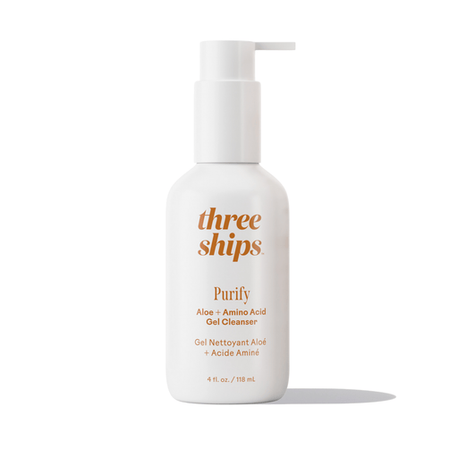Three Ships - Purify Aloe + Amino Acid Gel Cleanser (118mL) - Home & Well