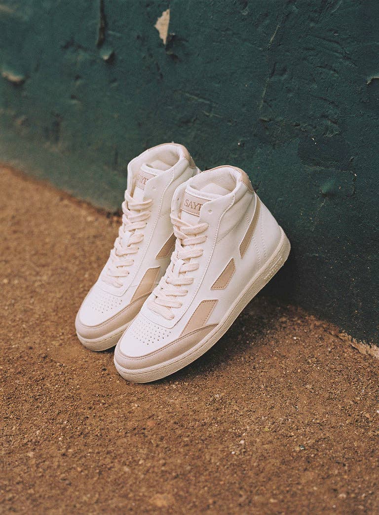 SAYE - Model '89 Vegan Hi Beige - Home & Well 