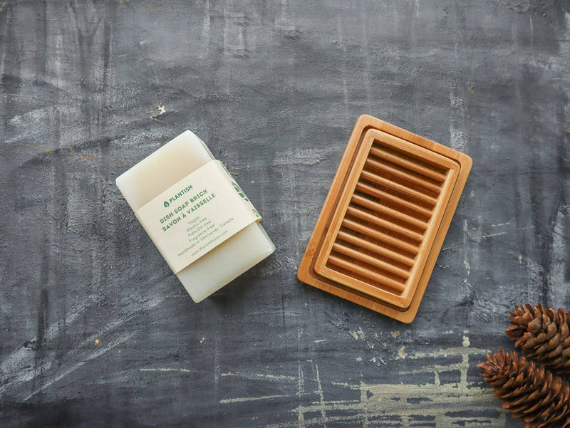 Plantish - Dual-layer Bamboo Soap Dish