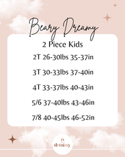 Stay Dreamy - Bamboo Long Sleeve Set - Beary Dreamy - Home & Well
