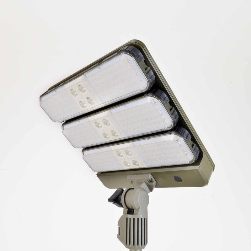 TRU De-LIGHT WORK&PLAY AT NIGHT Multi-Configuration, Solar, LED High Lumen, Flood-Light (3450 Lumen Total)