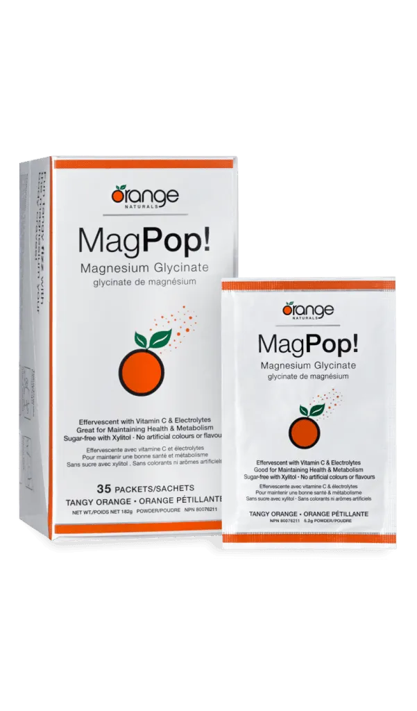 MagPop! Effervescent Drink - Box 35 packets - Home & Well 