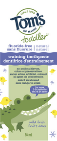 TOM'S OF MAINE Toddler Training Toothpaste - Home & Well toothpaste