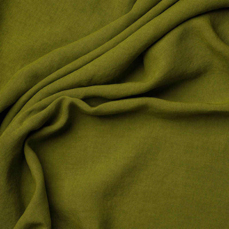 menique - Linen Maxi Pinafore Open Back Dress Fiona