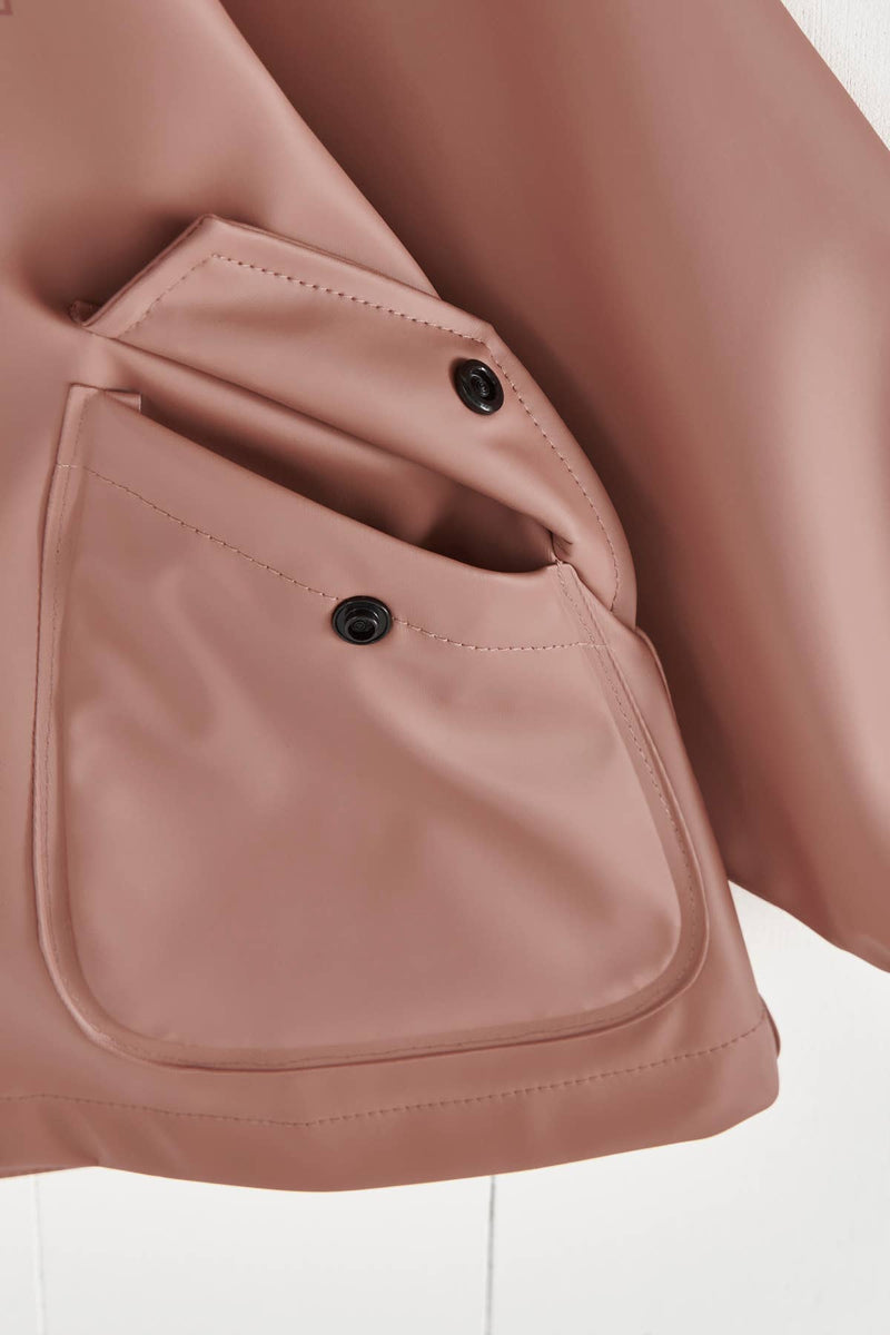 Grass & Air - Rose Kids Waterproof Rain Jacket