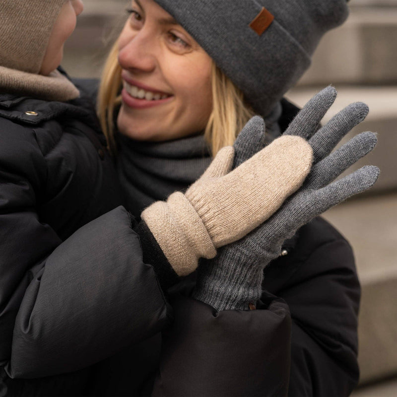 menique - Kids' Mittens Knitted Merino & Cashmere