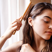 Bamboo Hairbrush - Home & Well 