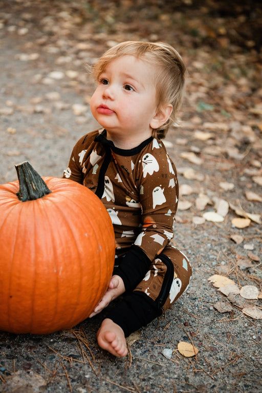 Stay Dreamy - Bamboo Zippy Romper - Ghost Stories - Home & Well