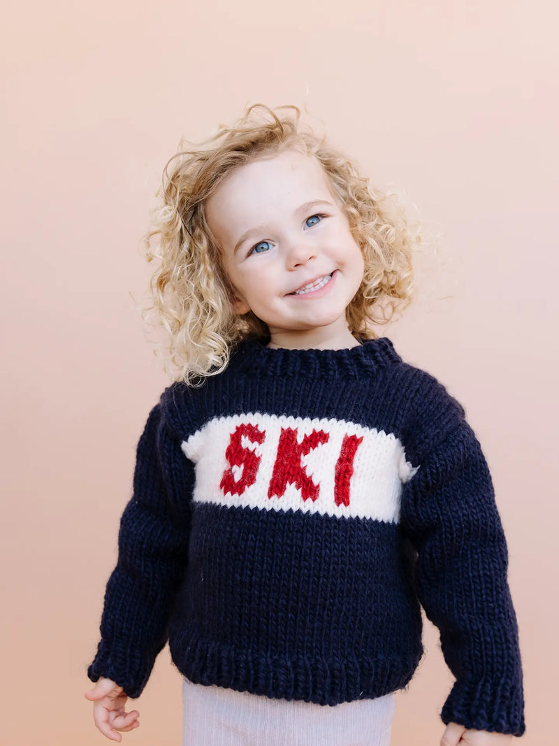 Ski Sweater | Navy | The Blueberry Hill