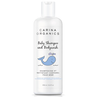 CARINA ORGANICS Baby Shampoo & Body Wash - Home & Well baby wash