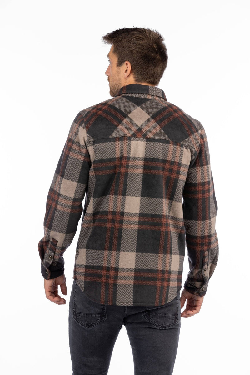 LIV Outdoor - Men's Koda Sherpa Lined Shirt Jacket - Home & Well