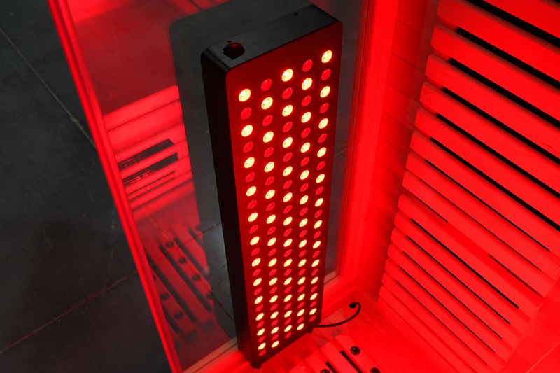 Blisspod I Venetian RED I All-In-One - Full Spectrum + Red Light Therapy I Indoor Premium Sauna I 2 Person
