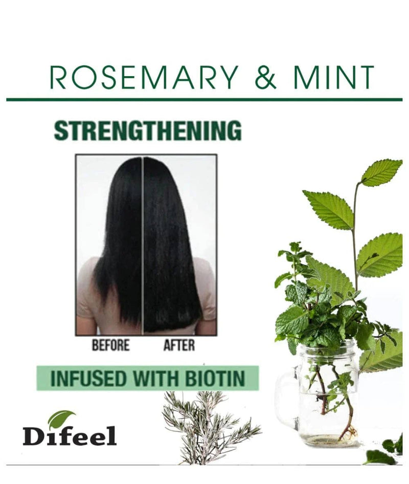 Rosemary Mint Strengthening Conditioner - Home & Well 