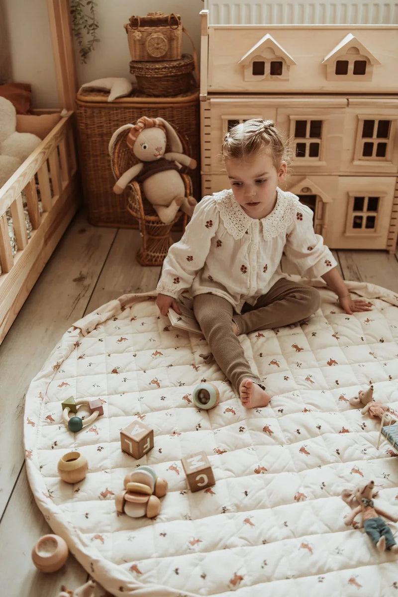Organic Soft Babymat & Bag | Rabbit | play&go