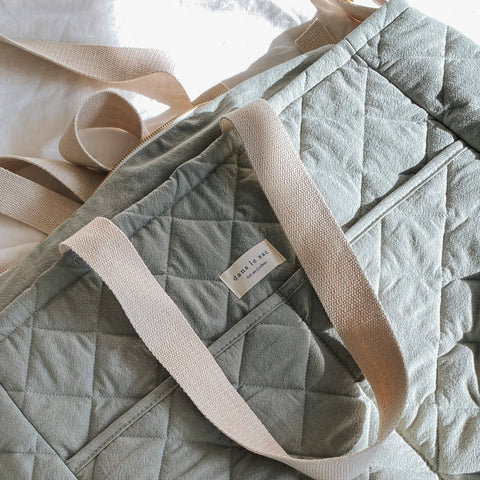 Dans le Sac - Adjustable quilted diaper bag