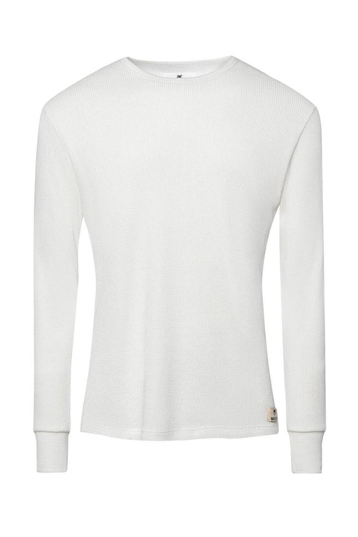 Wolfe Co. Apparel and Goods® - White Straight Hem Waffle Knit - Home & Well 