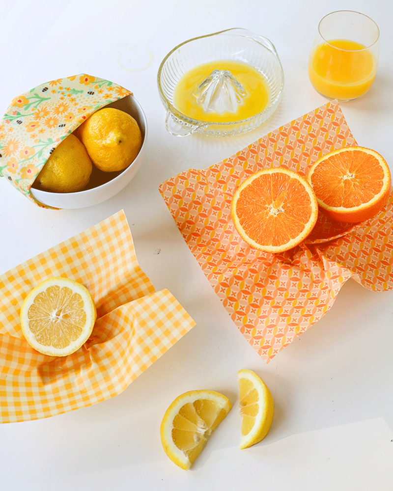 Beeswax Wrap Variety Set - Home & Well 