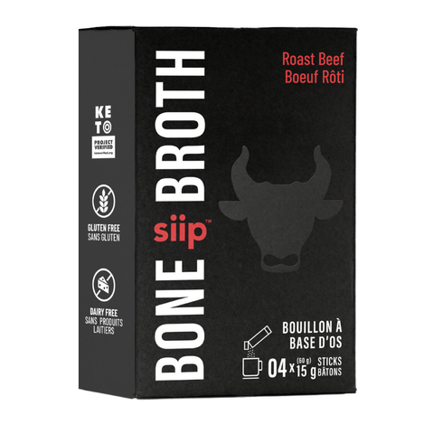 Siip - Beef Bone Broth- 4 Pack - Home & Well 