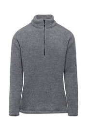 Wolfe Co. Apparel and Goods® - Grey Kitimat Men's Half Zip - Home & Well 