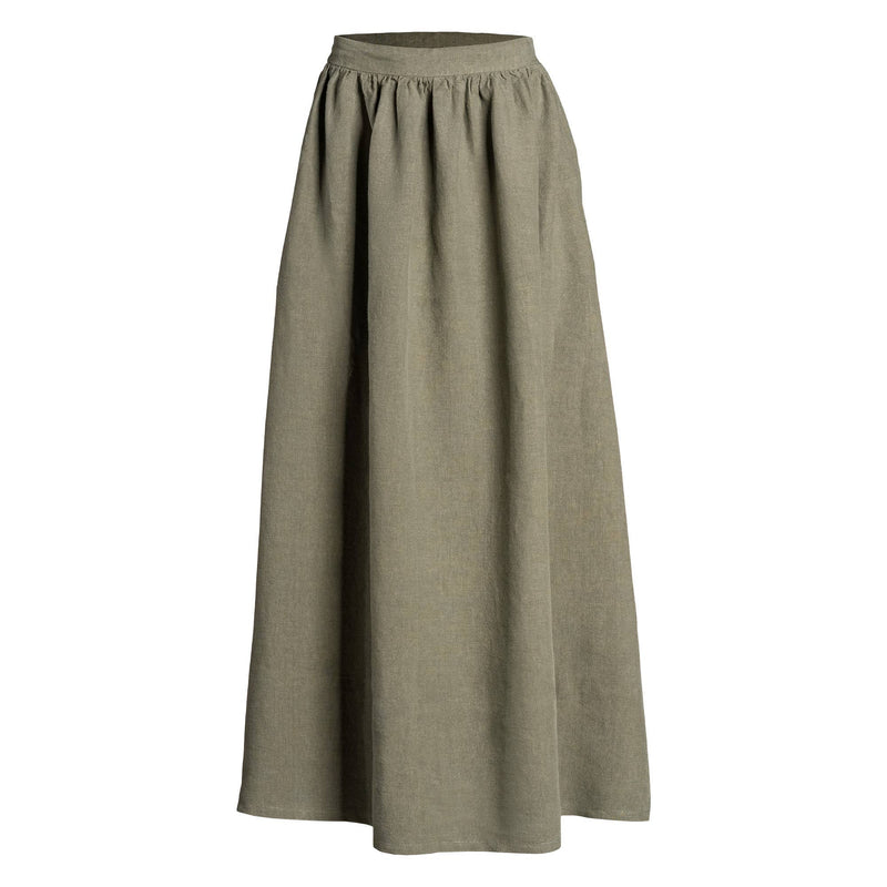 menique - Linen Long Skirt MAXI Sophia