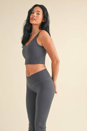 Aligned Performance Cropped Tank Top - Home & Well 