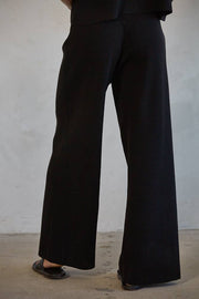By Together - W1410 | Knit Sweater Wide Leg Pants - Home & Well