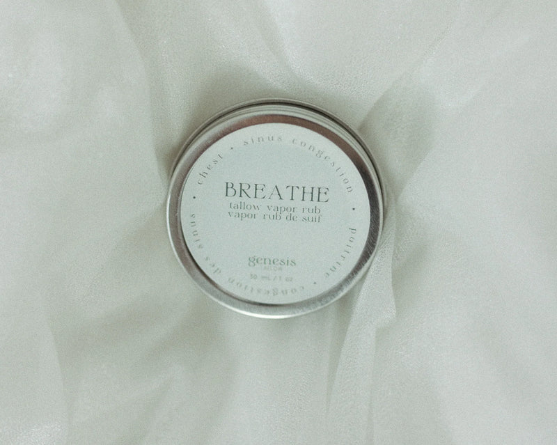 Breathe Tallow Vapor Rub | Genesis Tallow
