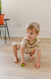 Stay Dreamy - Rumbly Tumbly (Winnie The Pooh) Bamboo Short and T-Shirt Pj Set - Home & Well