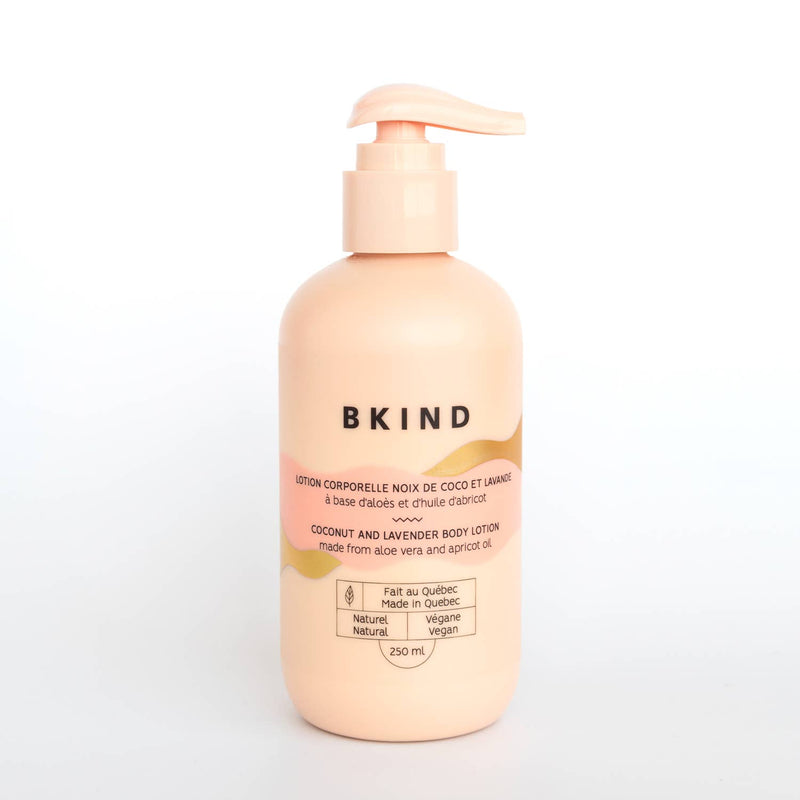 BKIND - Moisturizing body lotion - Coconut & lavender - Home & Well 