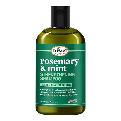 Rosemary Mint Strengthening Shampoo (12oz) - Home & Well 