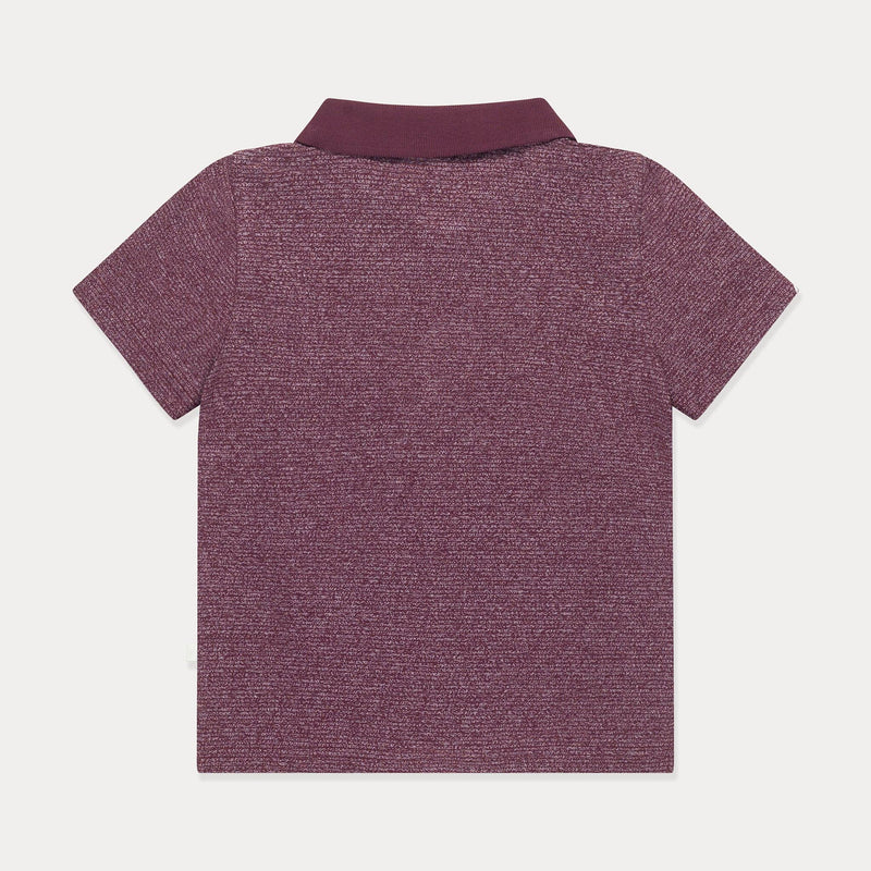 Mini Wardrobes - Toddler Polo Shirt, Boys Polo Shirt, Cotton Striped Toddler Boys Polo